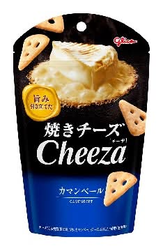266305:グリコ 生チーズのCheeza カマンベール仕立て 32G / Glico Cheeza Camembert Cheese Crackers, 32G