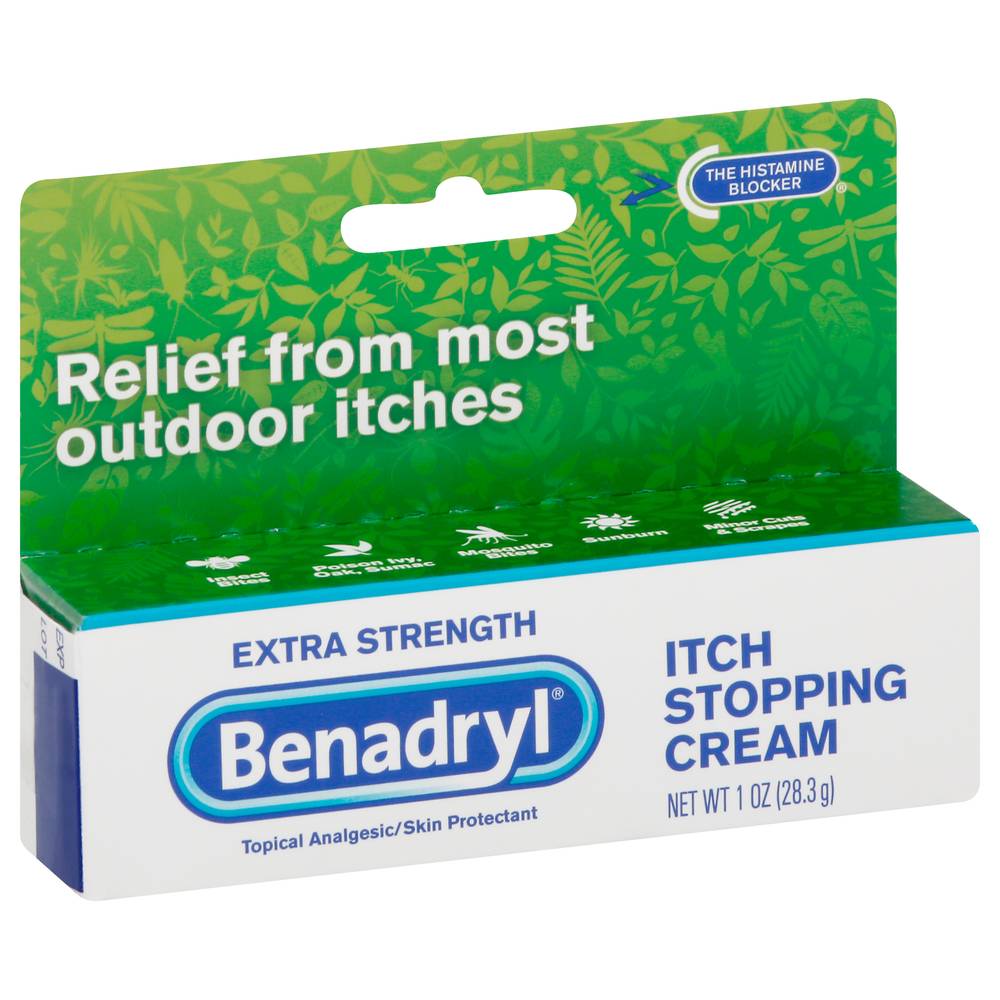 Benadryl Extra Strength Itch Stopping Cream (1 oz)