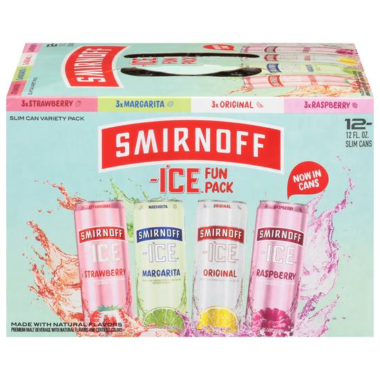 Smirnoff Ice Malt Fun pack (12 x 12 fl oz)