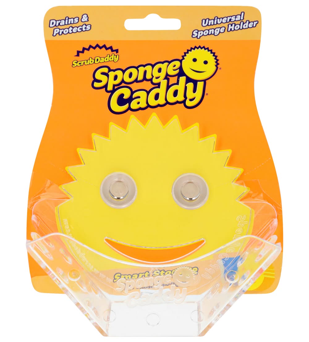 Scrub Daddy Sponge Caddy Holder, Clear