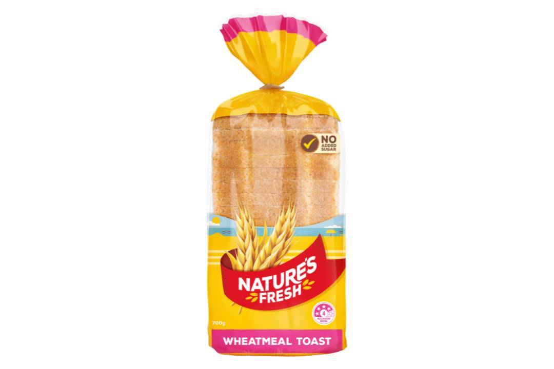 Natures Fresh 700gm Wheatmeal Toast