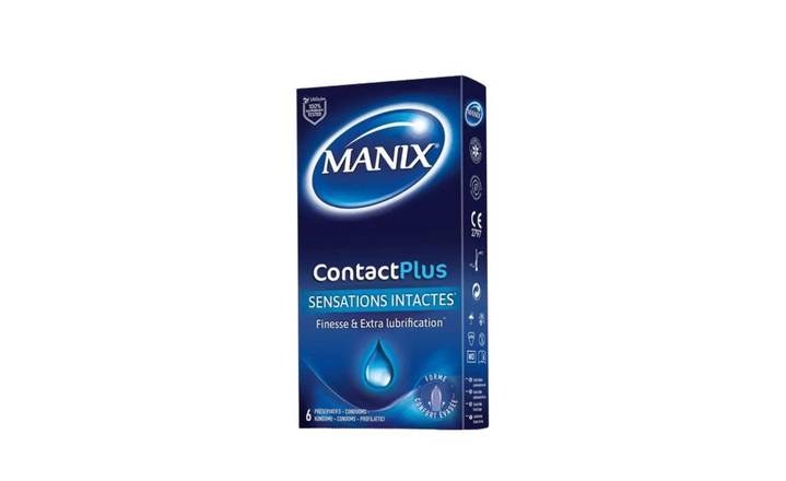 Préservatifs(condoms) MANIX Contact Plus x6