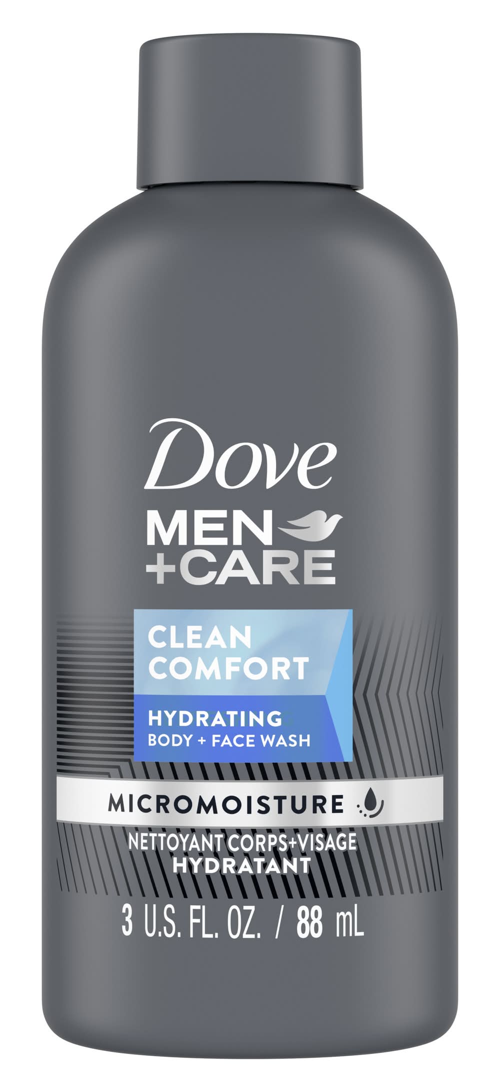 Dove Clean Comfort Mild Body & Face Wash (3 oz)