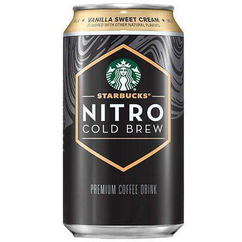 Starbucks Nitro Cold Brew Vanilla Sweet Cream 9.6oz