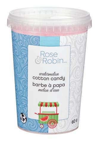 Rose & Robin Watermelon Cotton Candy 60 Gr