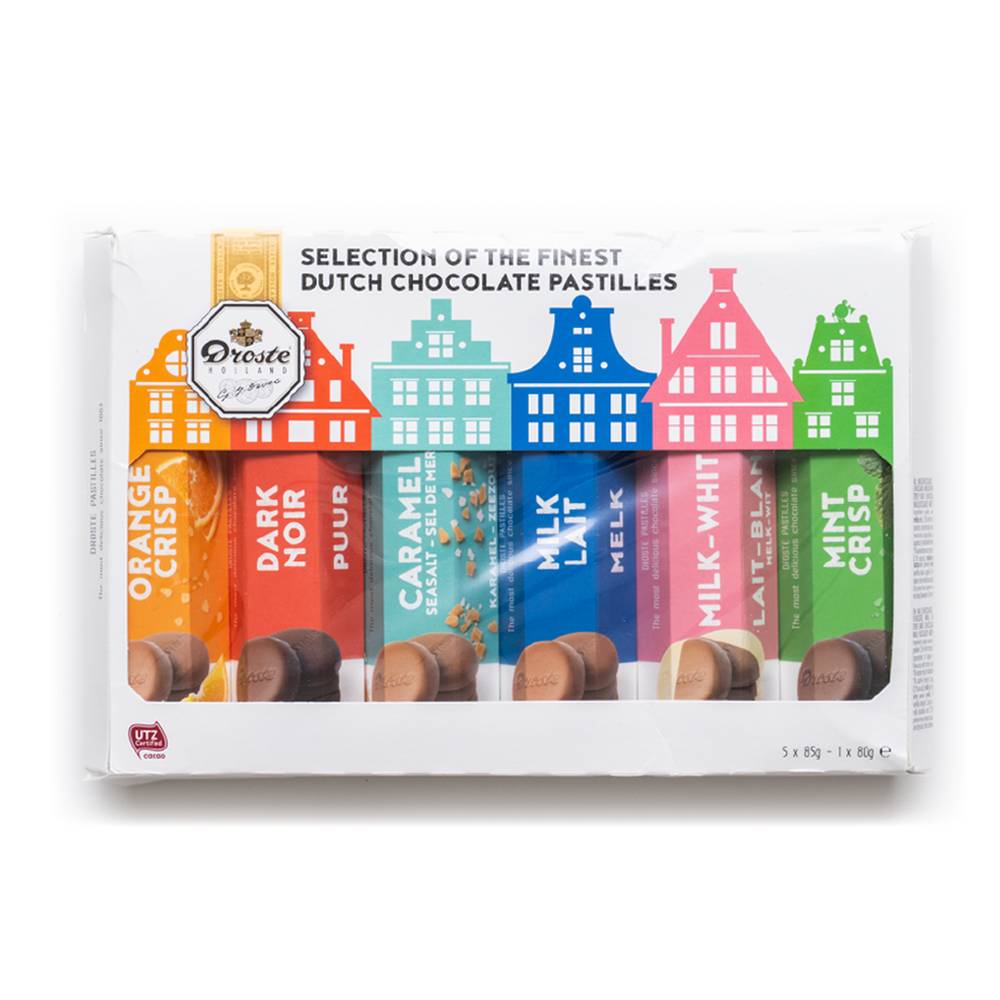 Droste Dutch Chocolate Pastilles Gift pack Delivery Near Me | Order ...