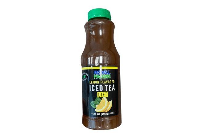 Royal Farms Diet Lemon Flavored Iced Tea (Pint)