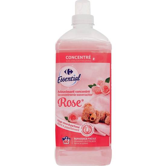 Carrefour Essential Adoucissant Rose 60 Lavages 1,5 L
