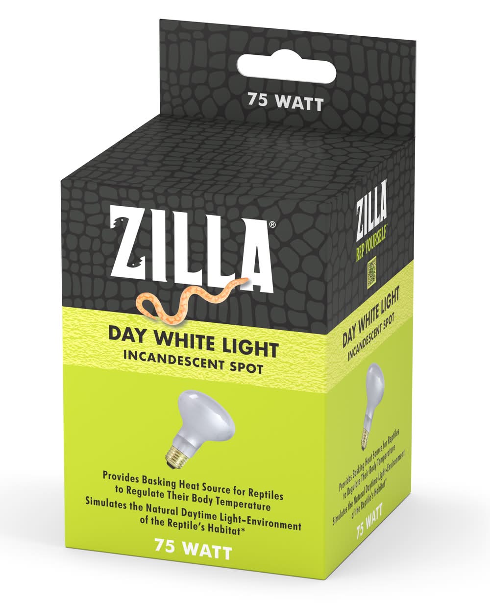 Zilla Incandescent Spot Bulbs Day White 75 Watts
