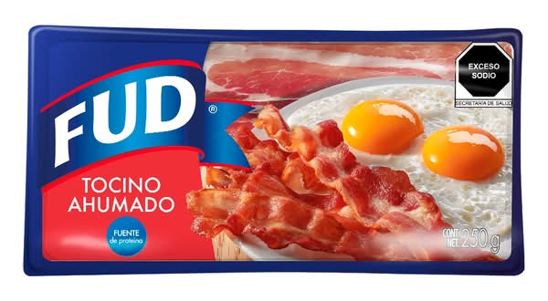 FUD · Tocino ahumado rebanado (250 g)