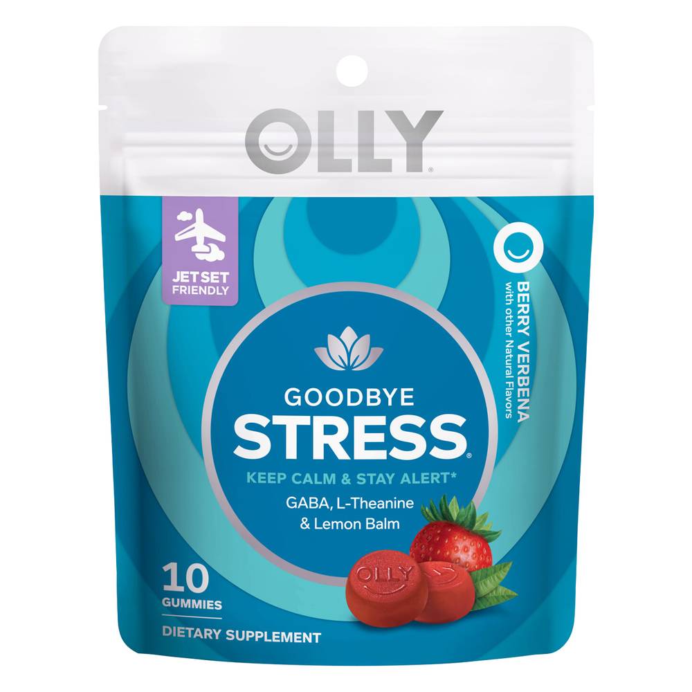 Olly Gummies Berry Verbana Goodbye Stress (1.6 oz)