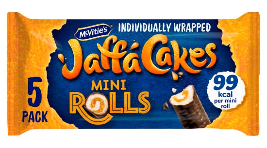 McVitie's Jaffa Mini Rolls Cake Bars
