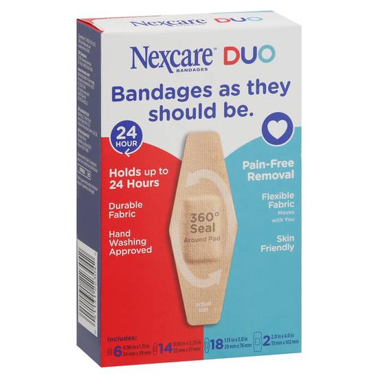 Nexcare Duo Assorted Bandages (40 ct)