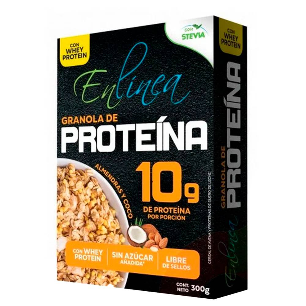 En Línea · Granola proteína - Almendra Y Coco (320 g)