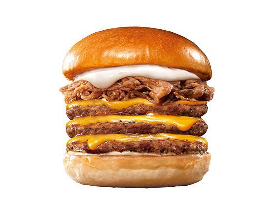 【単品】キング牛カルビ絶品チーズバーガーKing Ultimate Cheeseburger with Beef Kalbi