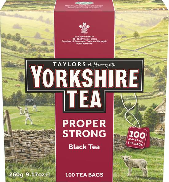 Taylors Of Harrogate Yorkshire Extra Strong Tea Bags (100 pack)