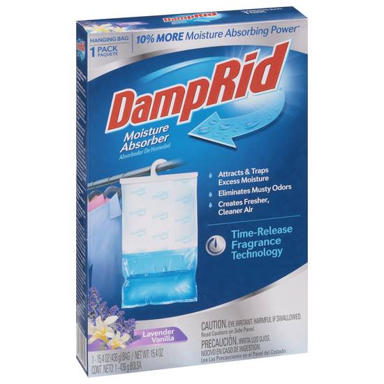 Damprid Lavender Vanilla Hanging Bag Moisture Absorber