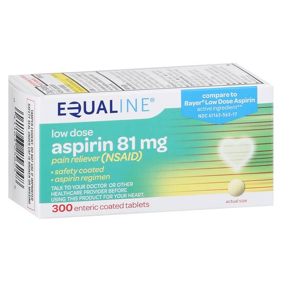 Equaline Low Dose Aspirin 81 mg (300 ct)