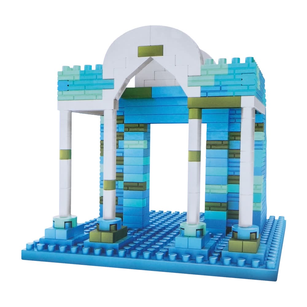 Block Tech® Tiny Travel Mini Monuments Set Atlantis