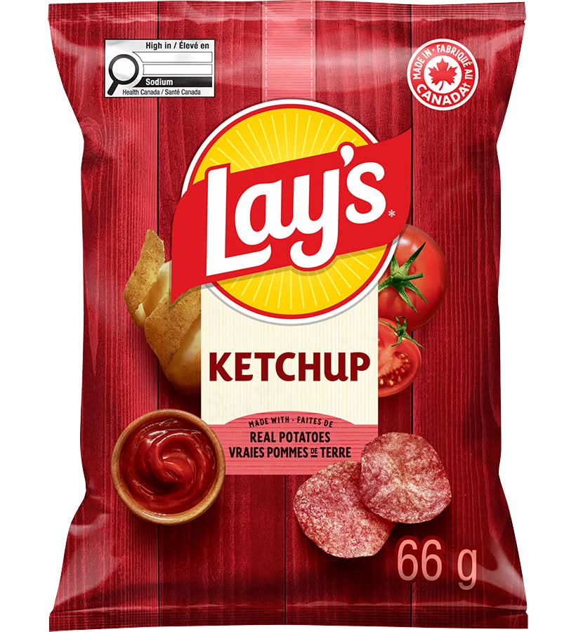 Lay's Potato Chips, Ketchup (66 g)