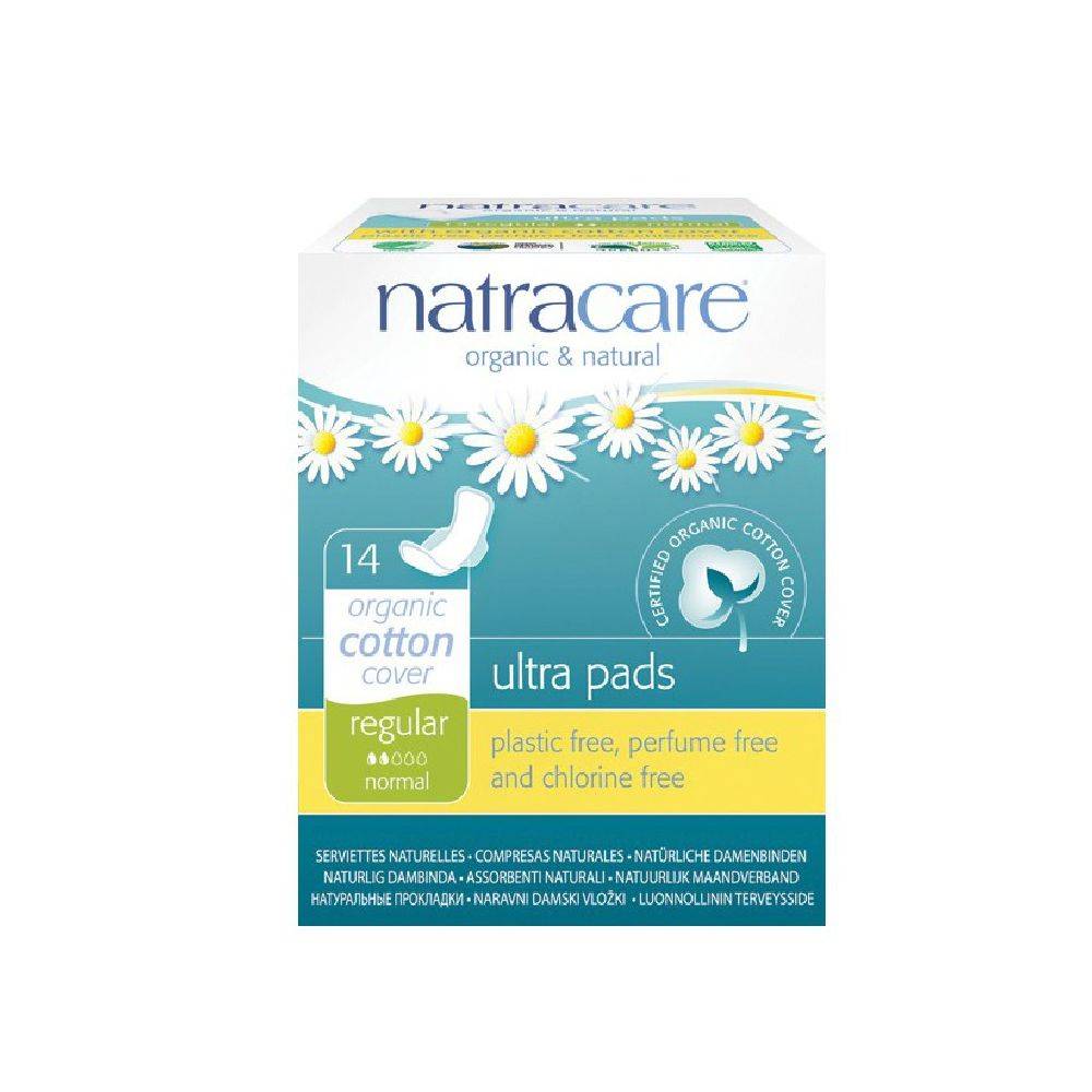 Natracare - Serviette ultra regular bio (female) (14 unités)