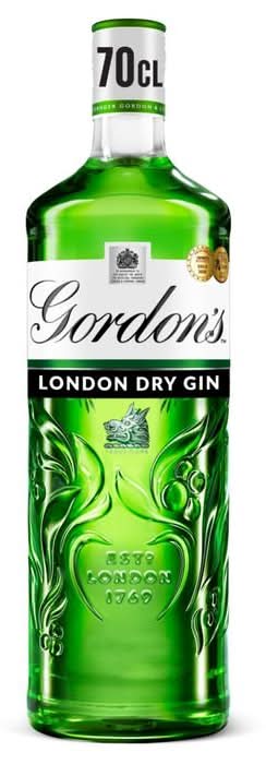 Gordon's London Dry Gin 37.5% Vol 70cl Bottle (274209)