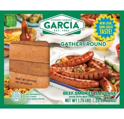Garcia Beef Smoked Sausage (28 oz)