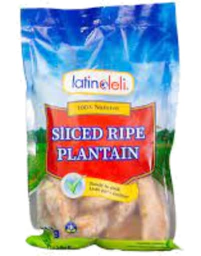 Latin Deli Sliced Ripe Plantain 1kg