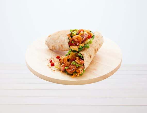 Chipotle Prawn Pita