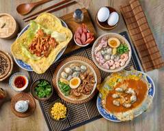 手工雞蛋灌餅｜大腸蚵仔麵線｜蚵仔煎｜蝦仁煎