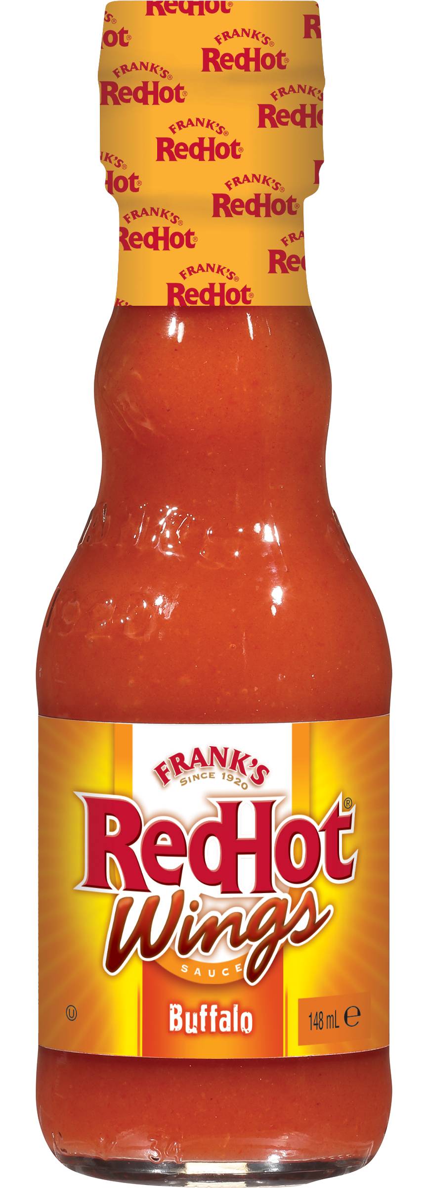 Frank's RedHot Wings Sauce, Buffalo (148mL)