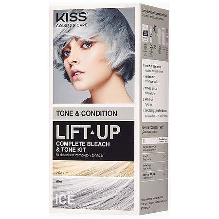 Kiss Lift Up Bleach & Tone Kit Ice