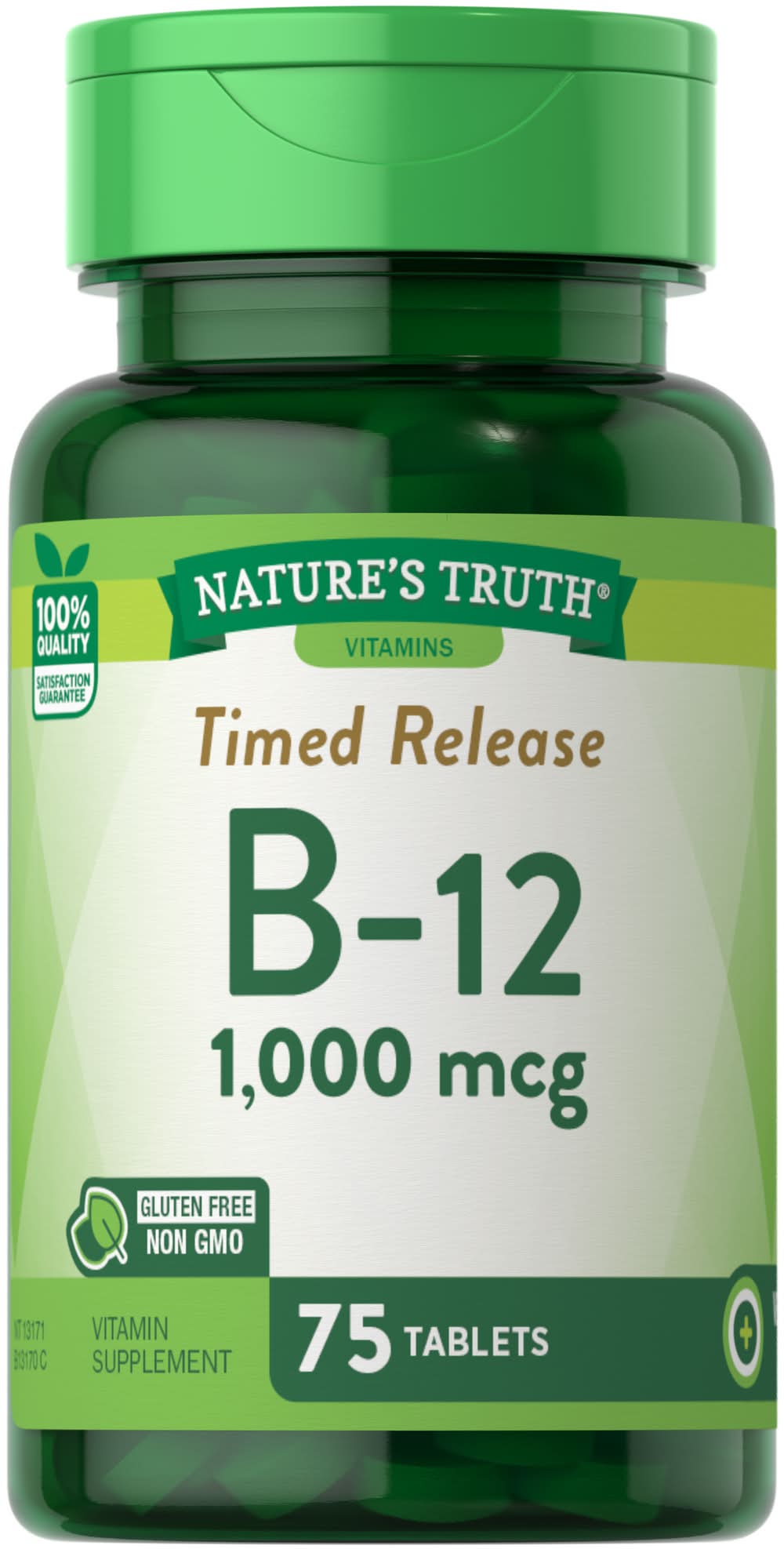 Nature's Truth Timed Release 1000 Mcg Vitamin B-12 (1.4 oz)