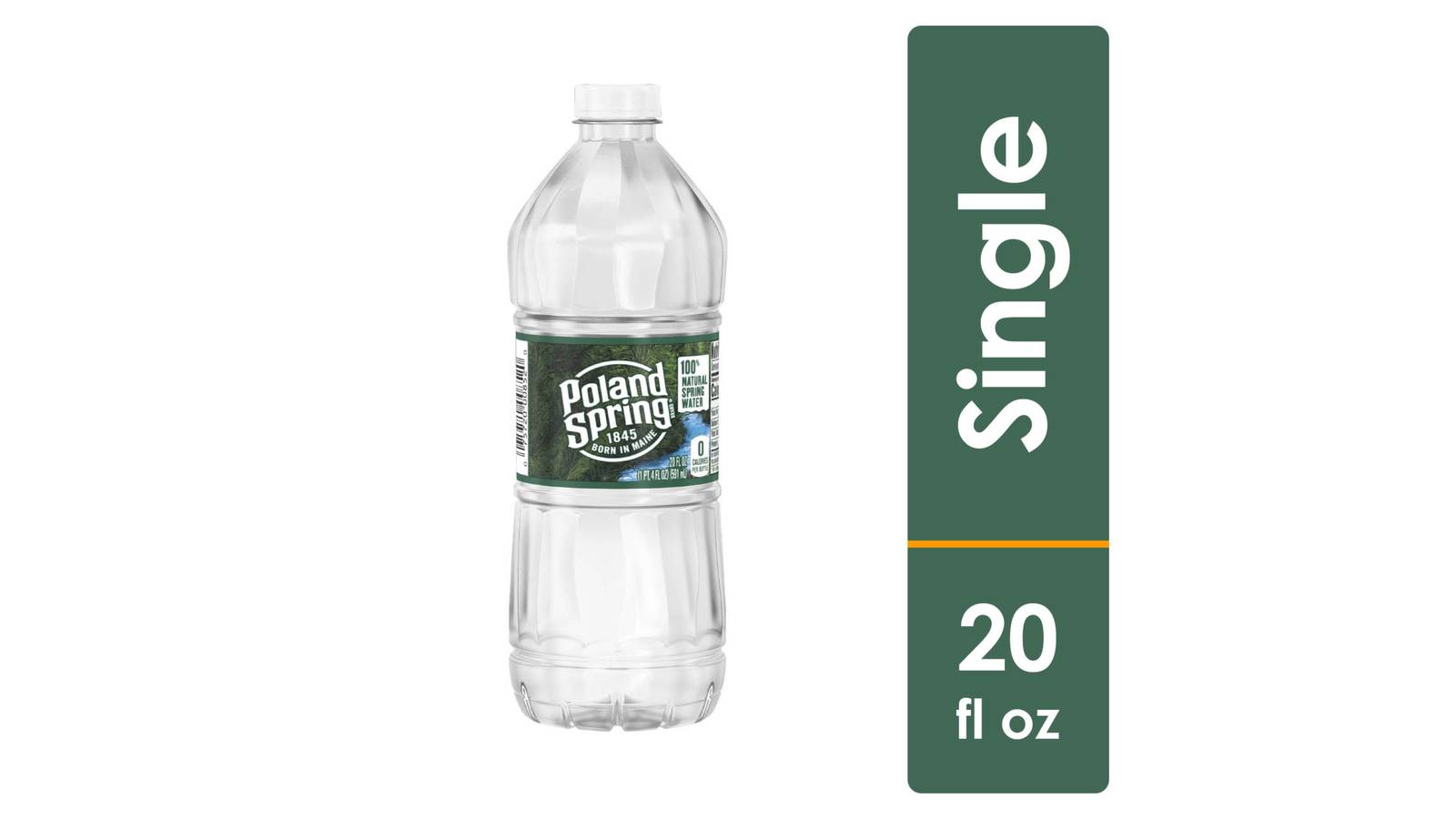 Poland Spring Brand 100% Natural Spring Water