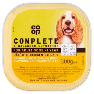 Co-op Meaty Terrine With Chicken & Turkey 1+ Years 300G (Co-op Member Price £0.63 *T&Cs apply)