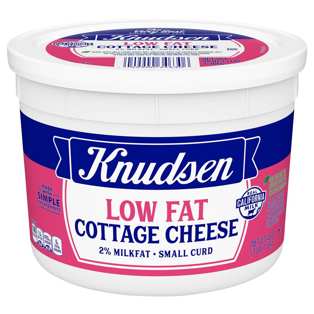 Knudsen Small Curd Low Fat Cottage Cheese (3 lbs)