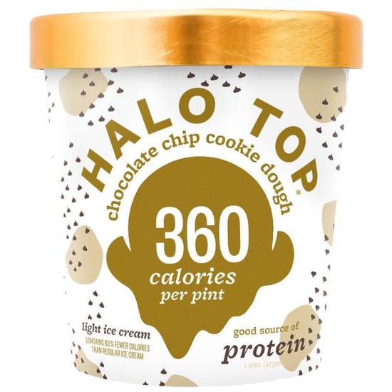 Halo Top Chocolate Chip Cookie Dough Pint