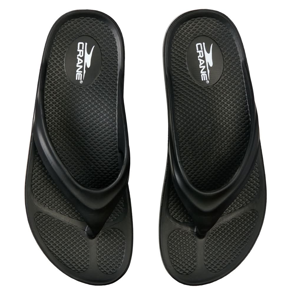 Crane Ladies Black EVA Comfort Sandal - 8