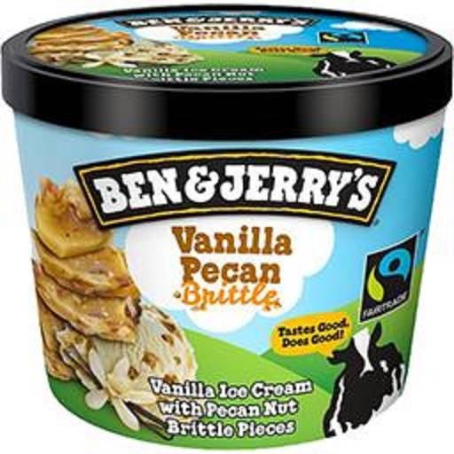 🍪 Glace Ben & Jerry's Vanilla Pecan (100ml)