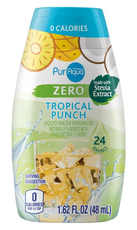 PurAqua Zero Liquid Water Enhancer, Tropical Punch (1.62 fl oz)