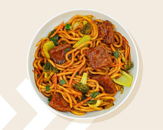 Vegetarian Chinese Hot & Spicy Noodles