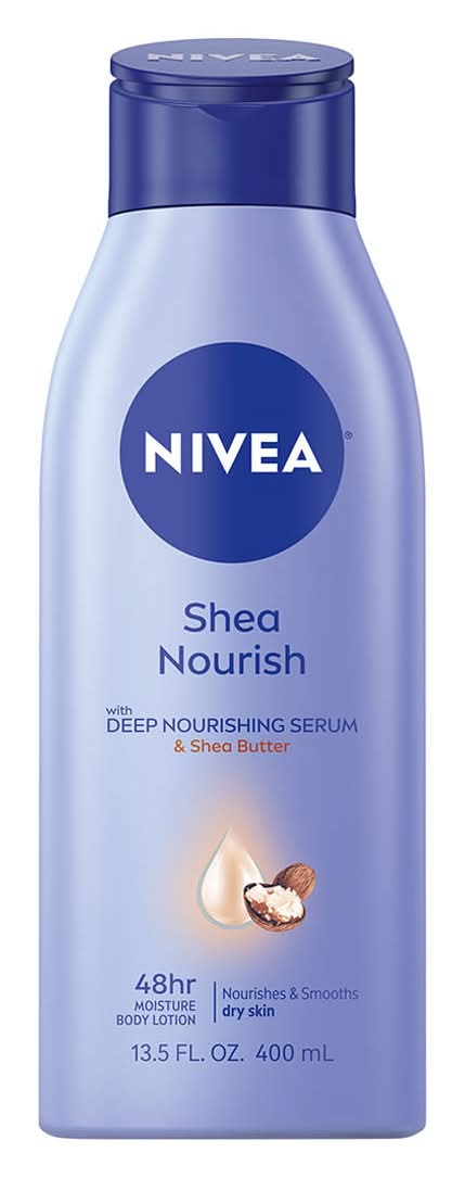 NIVEA Simply Soft Moisture Body Lotion, Shea Butter (13.5 fl oz)
