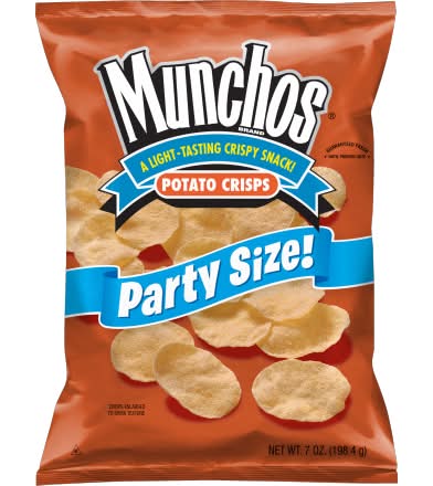 Munchos Regular Potato Crisps (7 oz)