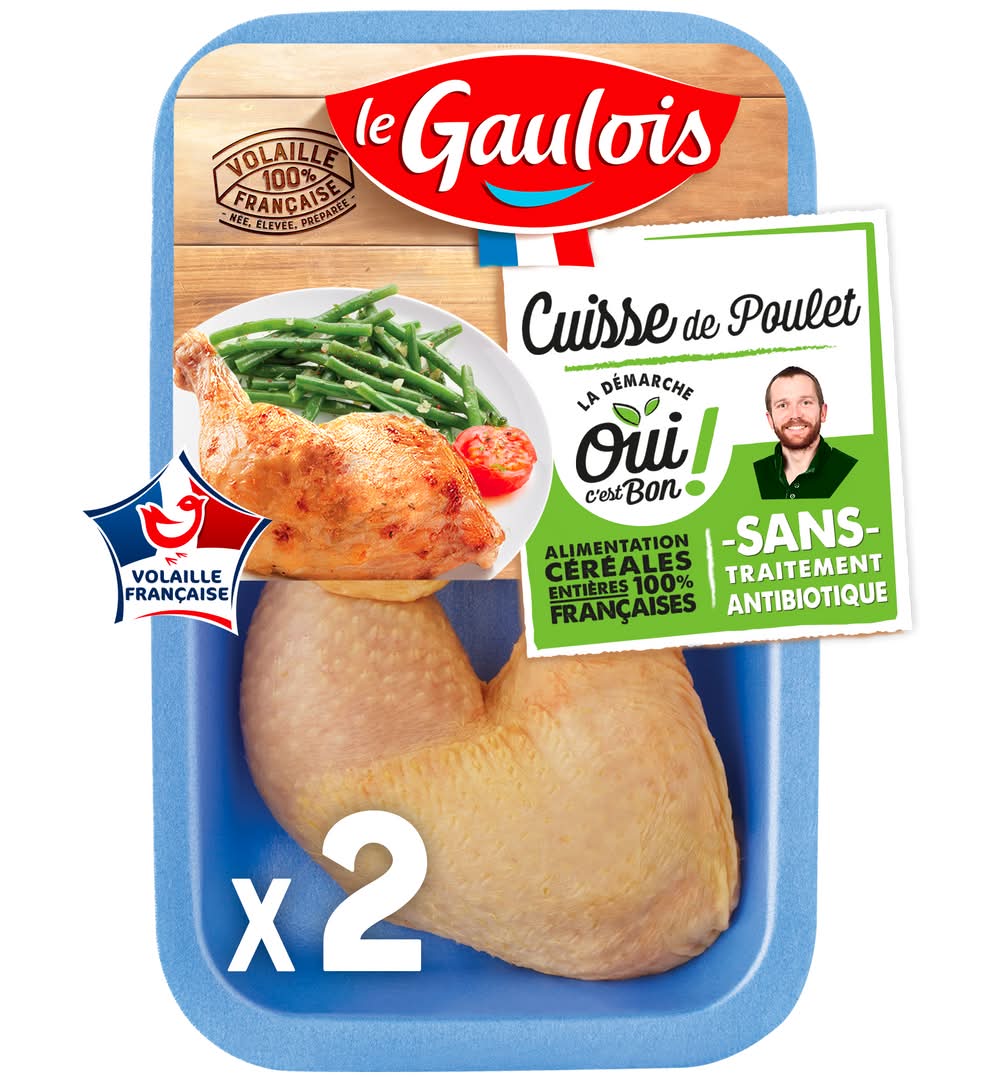 Le Gaulois - Cuisse de poulet jaune (2)
