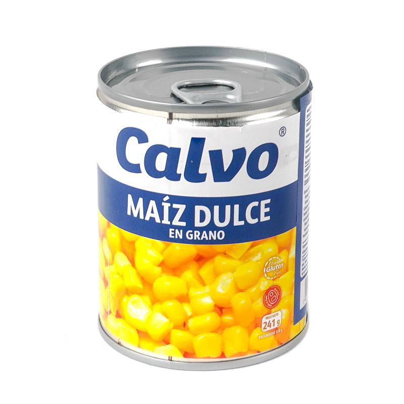 Calvo maíz dulce en grano (lata 241 g)