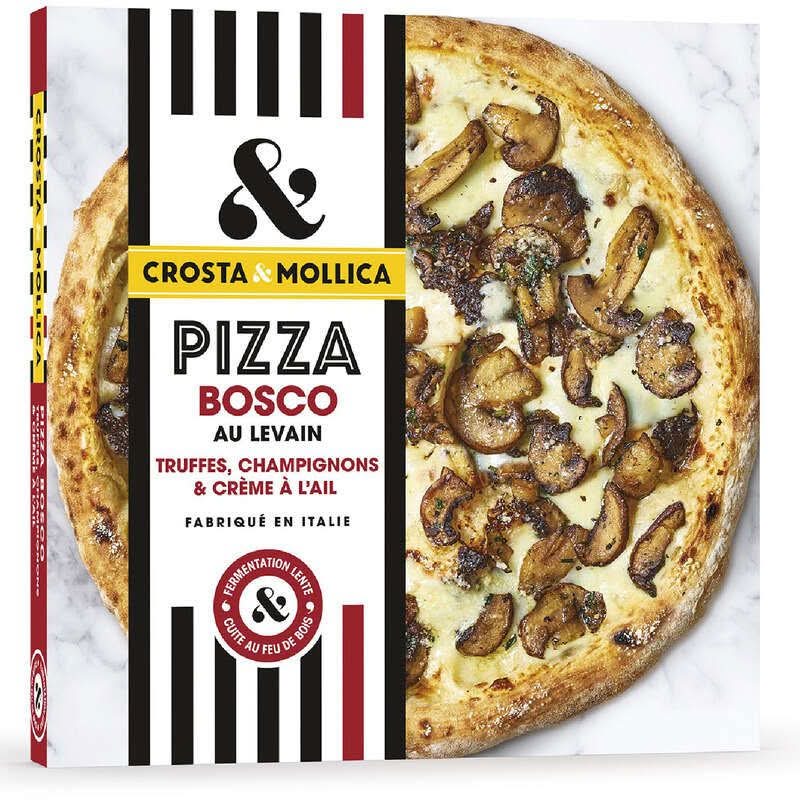 Crosta & Mollica - Pizza bosco funghi truffe d'été ail rôti (443g)