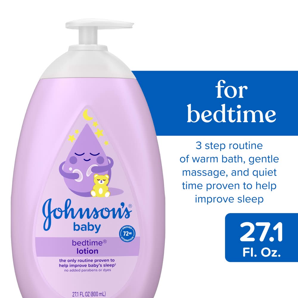 Johnson's Bedtime Baby Lotion (27.1 fl oz)