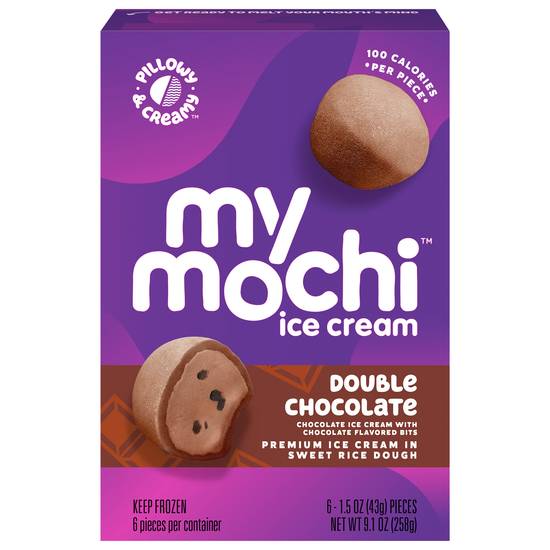 My/Mochi Ice Cream (double chocolate) (6 ct)