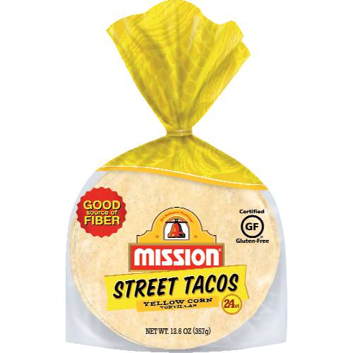 Mission Street Tacos Gluten Free Yellow Corn Tortillas