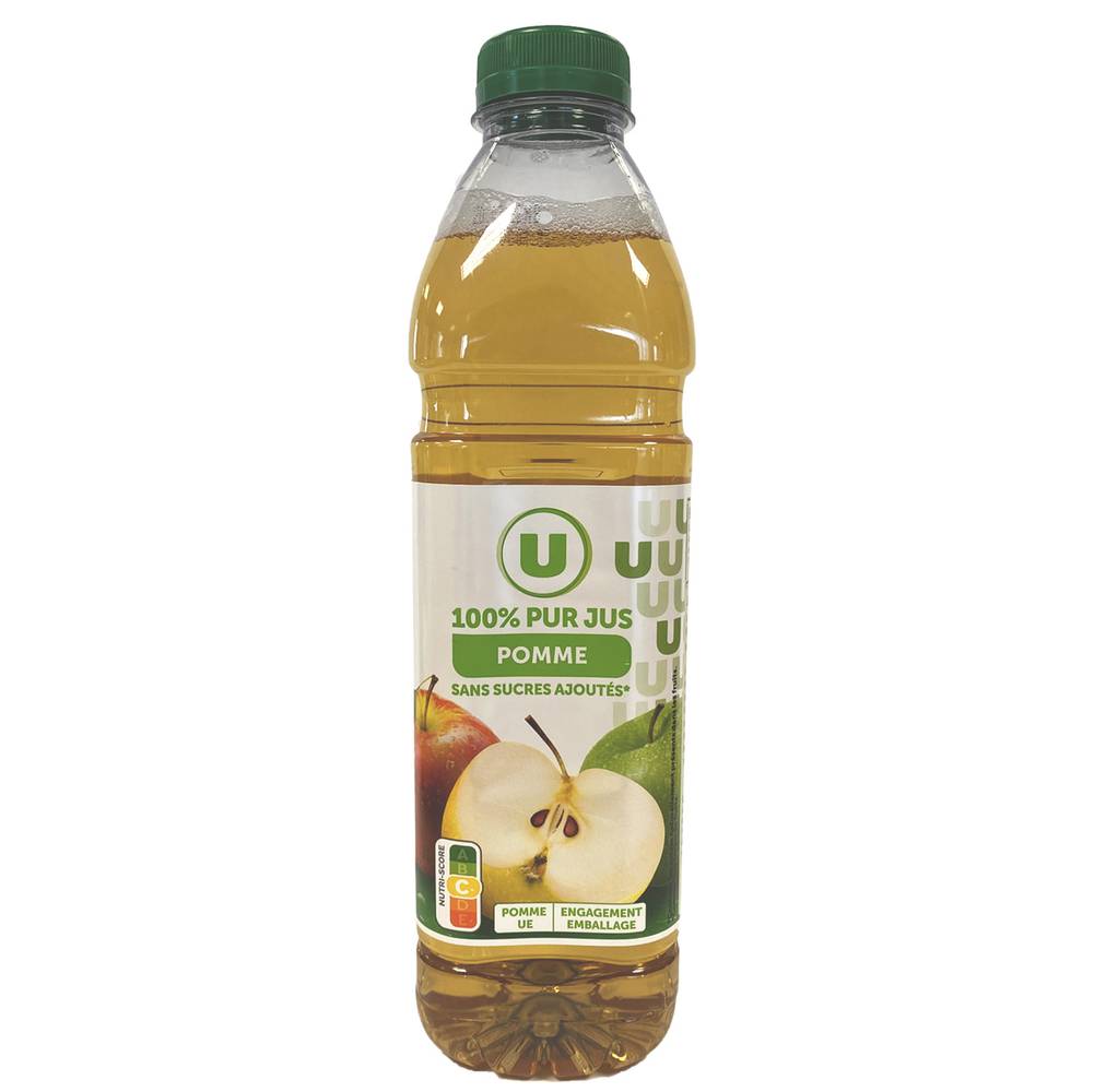 Les Produits U - Pr jus de pomme (1L)